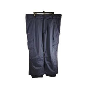 Obermeyer Mens Ski Pants Black Sz XL Short Outdoors Winter Insulated Waterproof